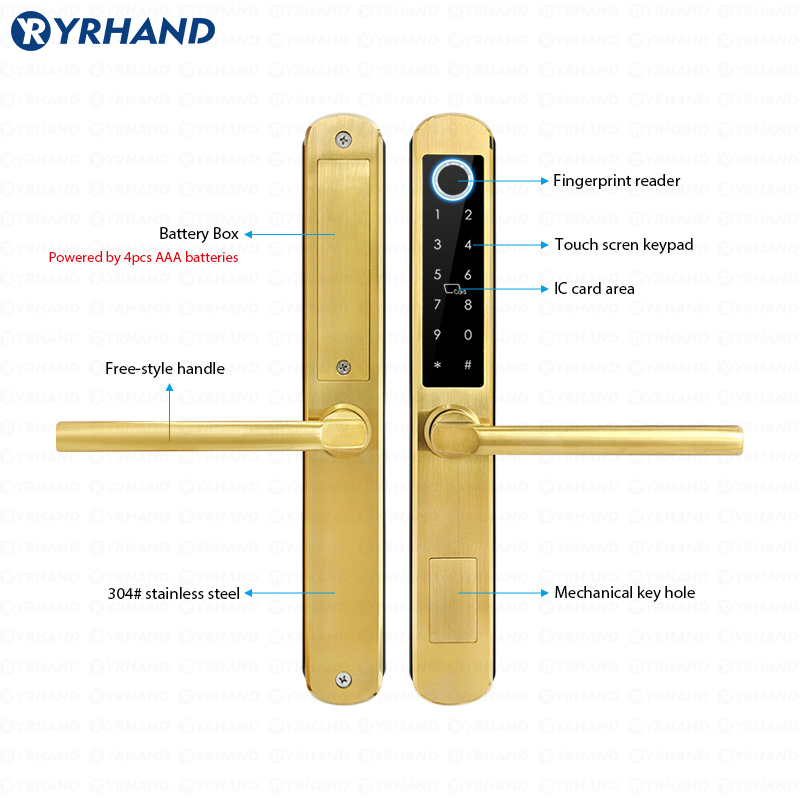 IP66 Gold Stainless steel Slid – Glass Door Hinge Bewertung und Preis