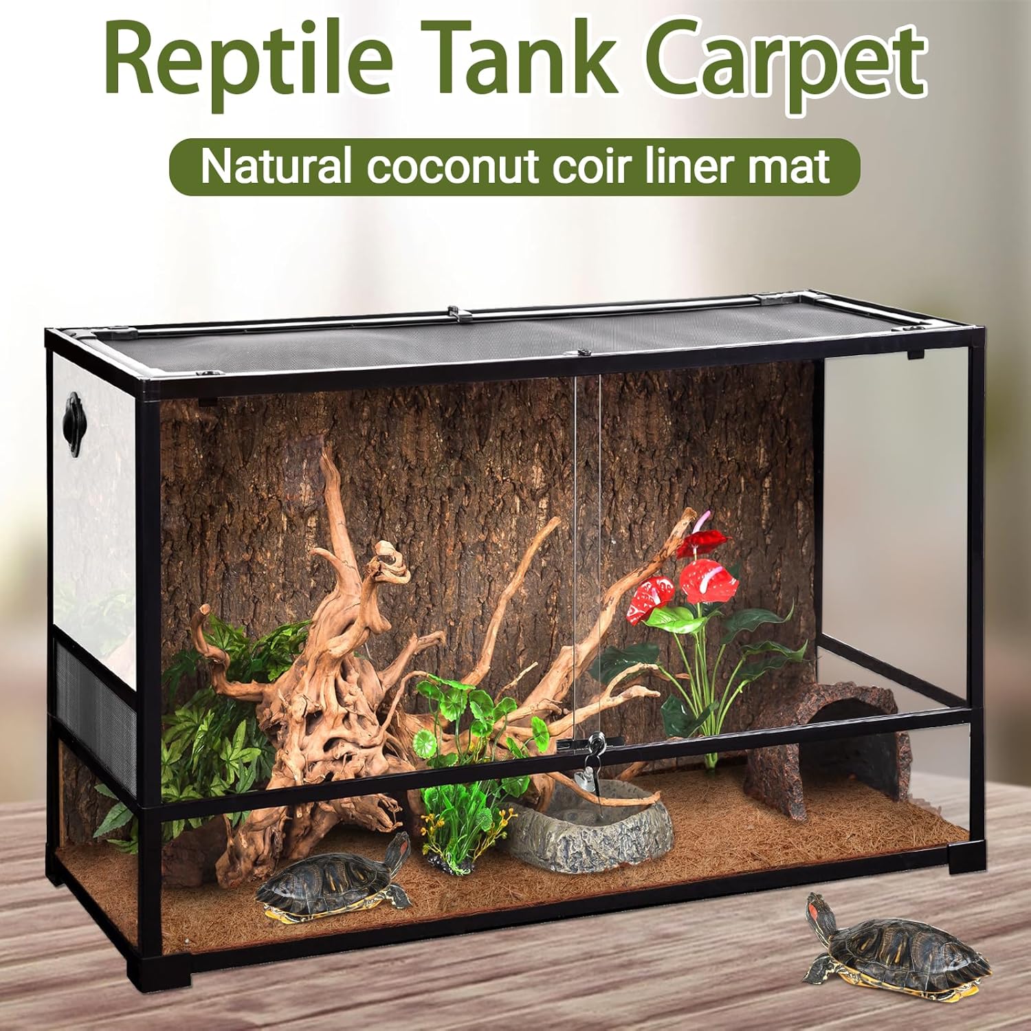 3 Rolls Reptile Carpet, 24x48i – Substrate Coconut Fiber Bewertung und Preis
