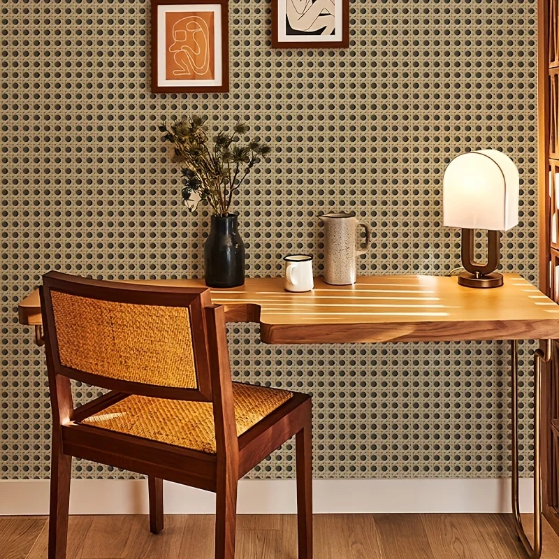 45cm Retro Rattan Pattern Self – Pvc Panel Background Bewertung und Preis