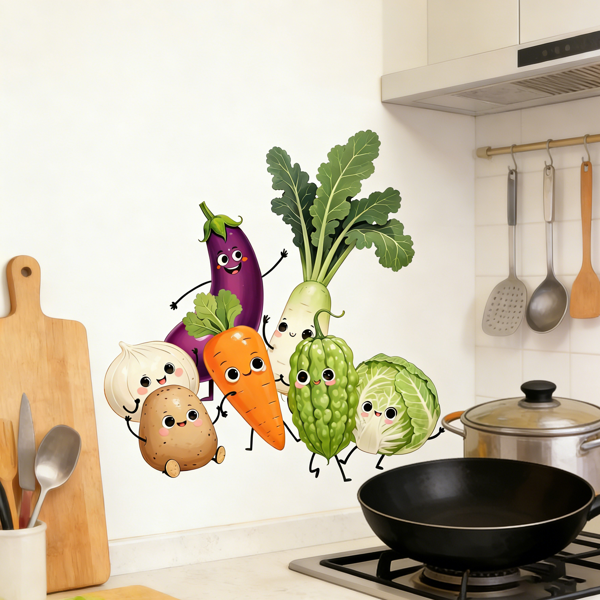 Emotionally Expressive Vegetab – Pvc Panel Background Bewertung und Preis