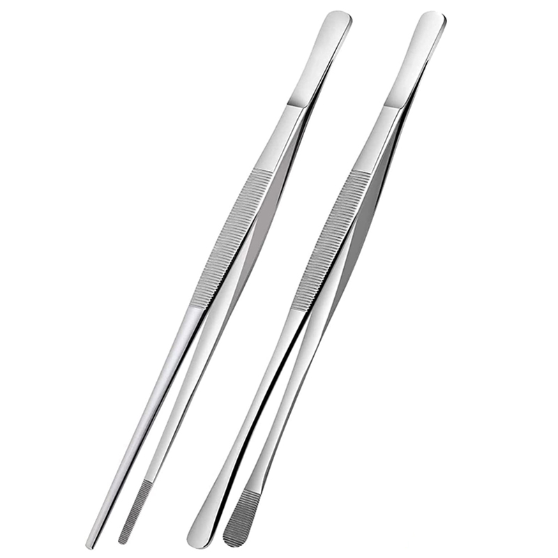 2Pcs 12-Inch Kitchen Cooking T – Feeding Tong Stainless Bewertung und Preis