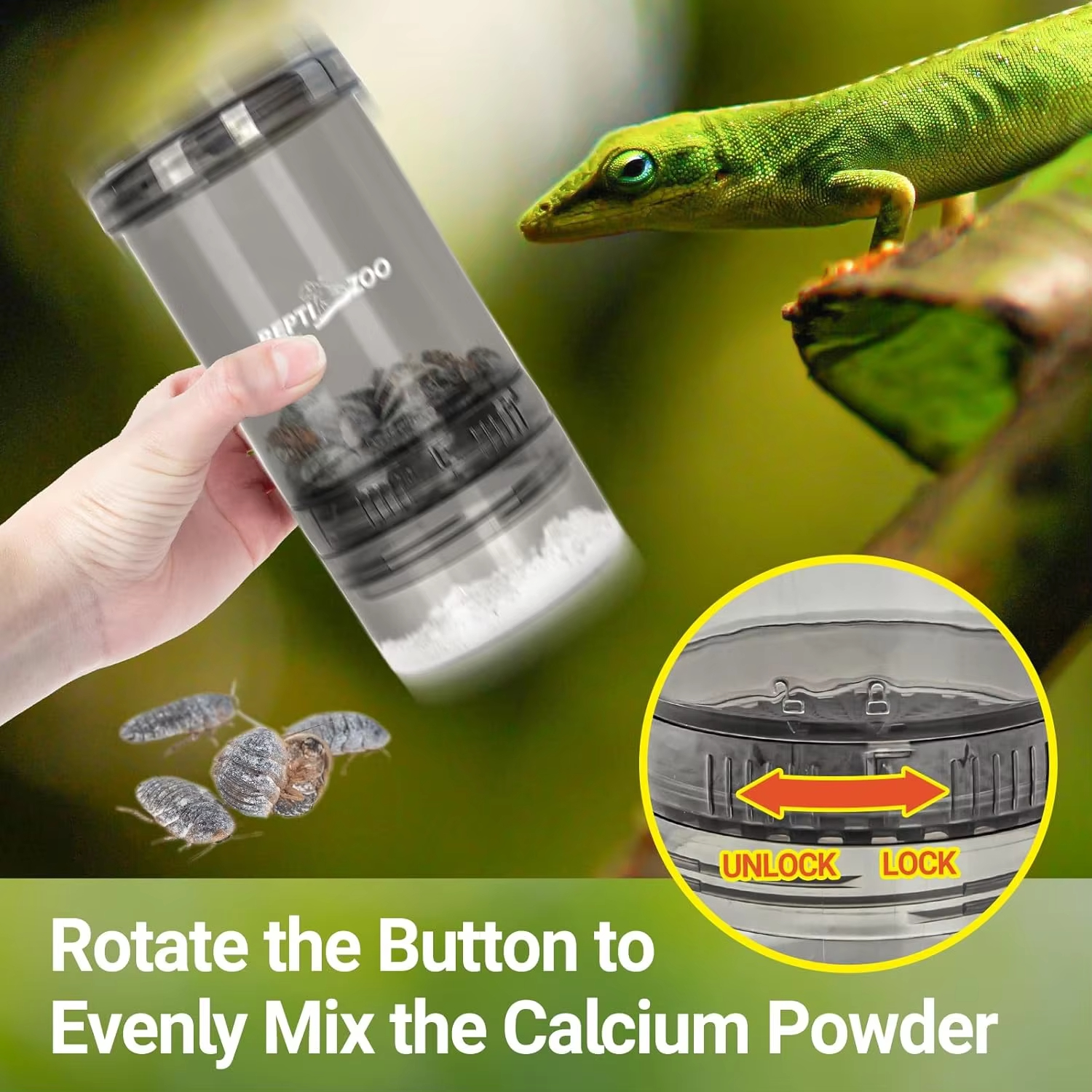 Reptile Calcium Powder Mixing  – Calcium Powder Reptile Bewertung und Preis