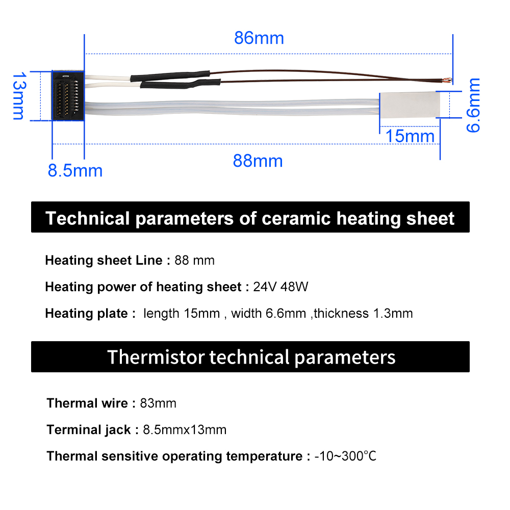 Heating Tube For Bambu Lab A1  – Ceramic Heat Emitter Bewertung und Preis
