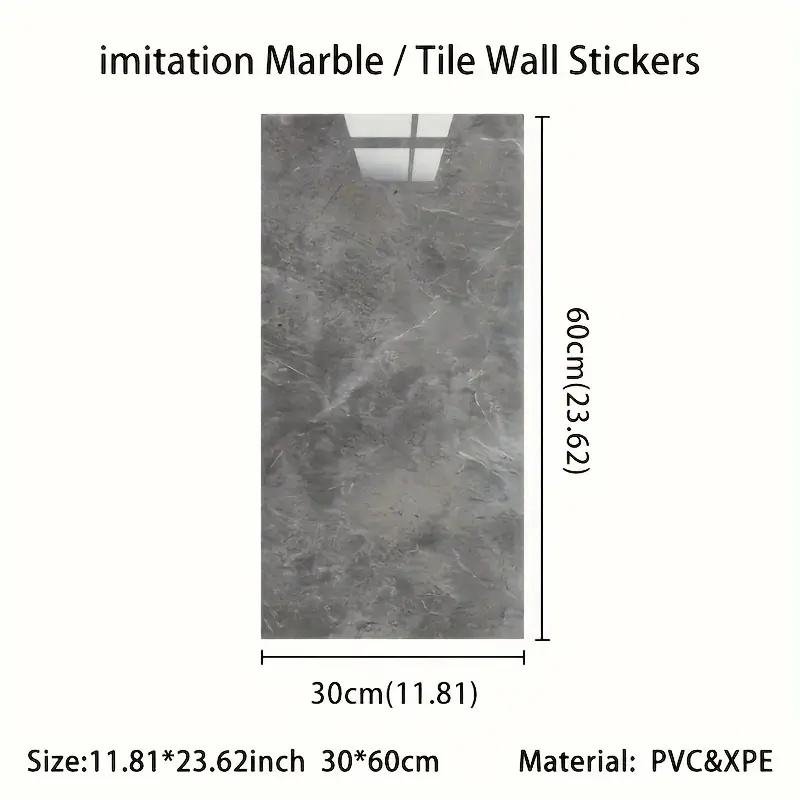 30cm*60cm Imitation Marble Til – Pvc Panel Background Bewertung und Preis