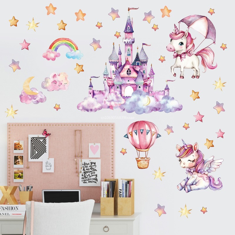 Unicorn Stars Luminous Wall St – Pvc Panel Background Bewertung und Preis