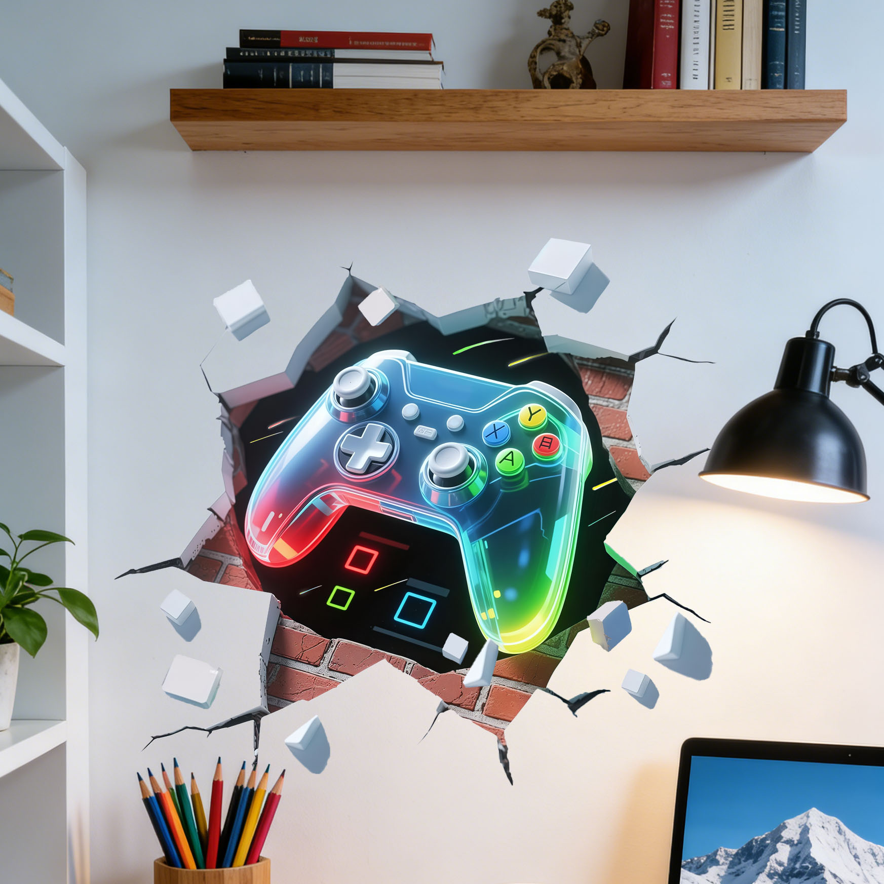 Game Controller Decal for Boys – Pvc Panel Background Bewertung und Preis