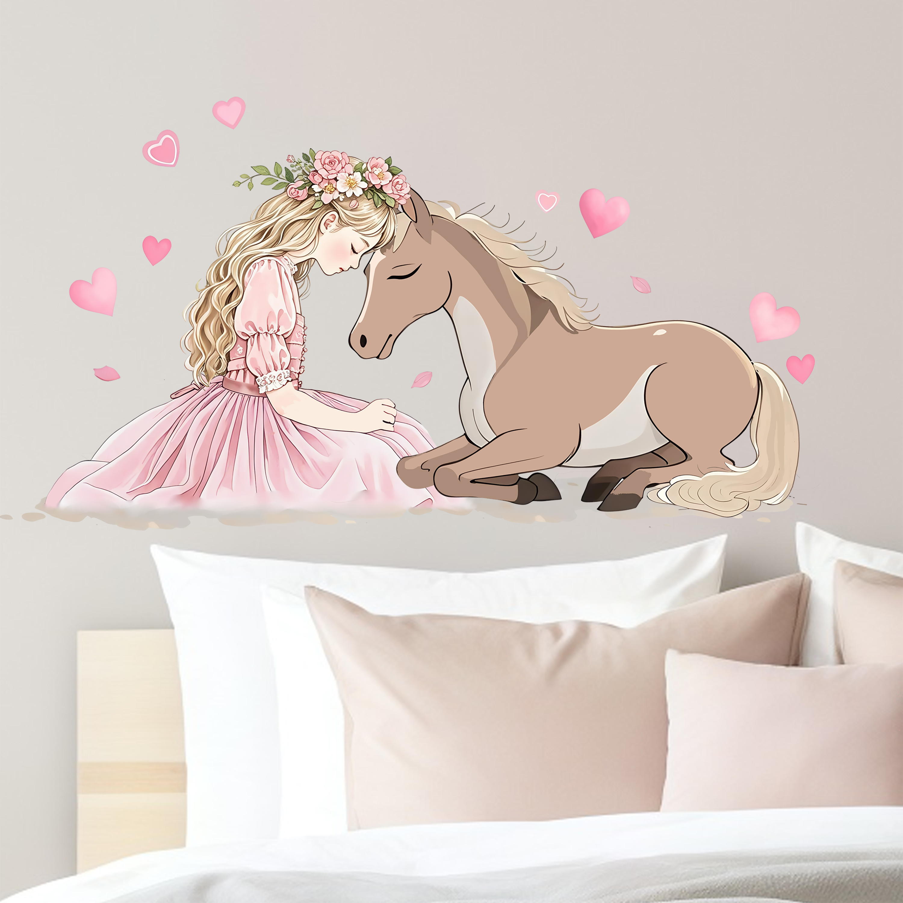 Romantic Horse Wall Stickers S – Pvc Panel Background Bewertung und Preis