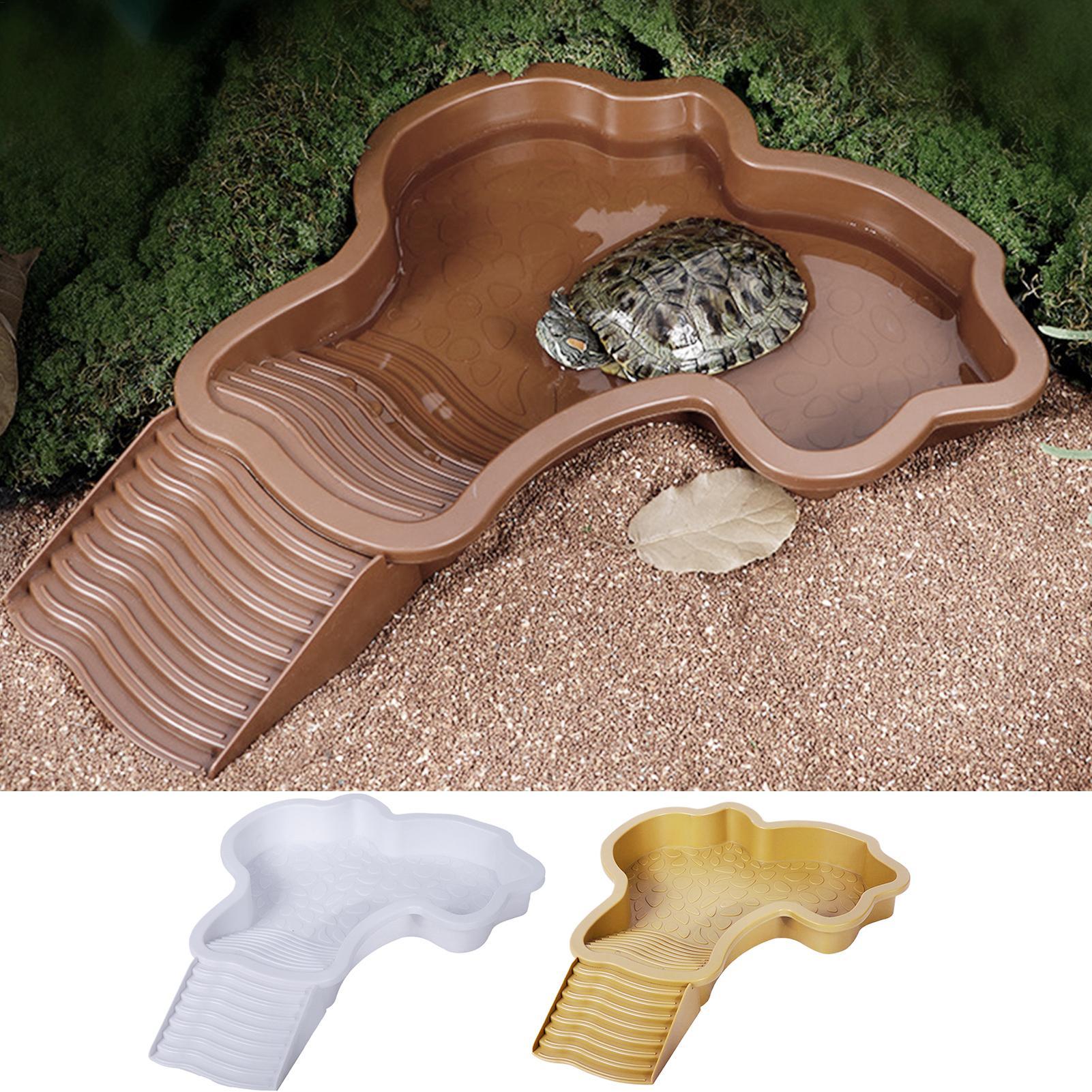 Reptile Bathing Pool with Ramp – Water Dish Reptile Bewertung und Preis