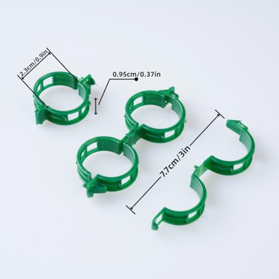 100 Pcs Plant Support Clips Pl – Vine Climbing Plastic Bewertung und Preis