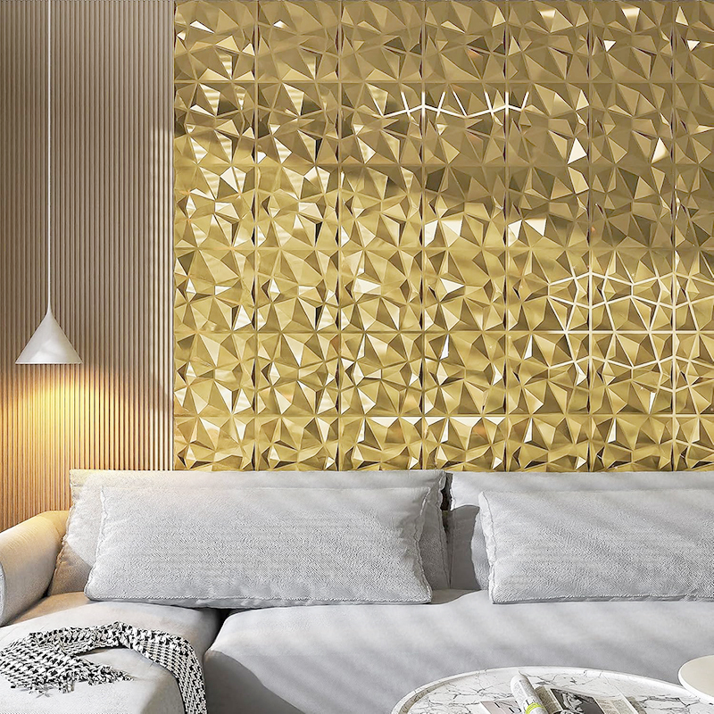 12pcs 50x50cm Champagne gold c – Pvc Panel Background Bewertung und Preis