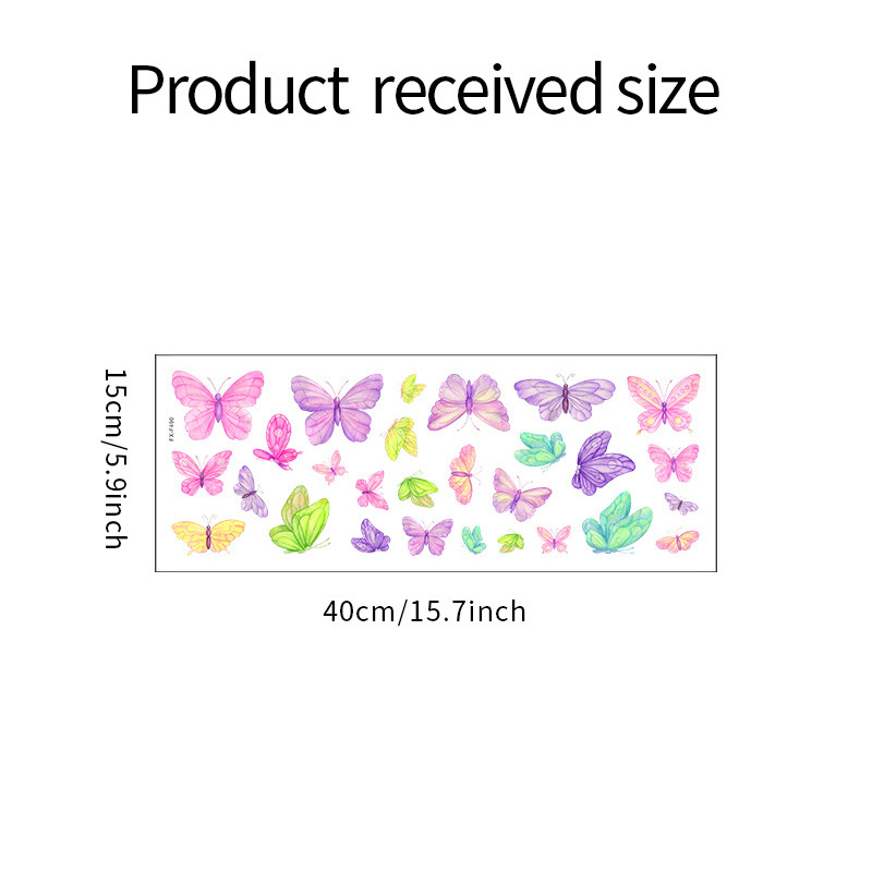 Romantic butterfly Wall Sticke – Pvc Panel Background Bewertung und Preis
