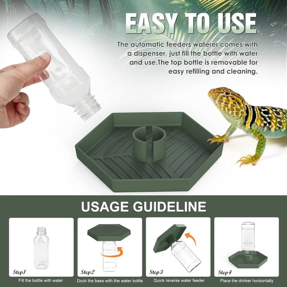 Turtle Food Bowl Anti-slip Rep – Water Dish Reptile Bewertung und Preis