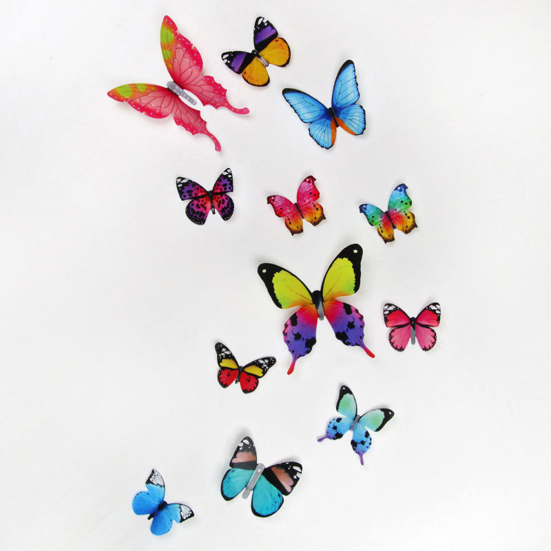 12Pcs 3D Butterfly Wall Sticke – Pvc Panel Background Bewertung und Preis