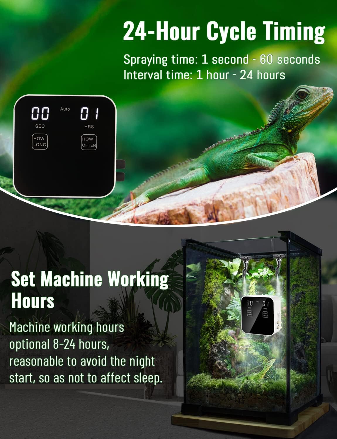 Automatic Rainforest Timing Sp – Misting Nozzle Reptile Bewertung und Preis