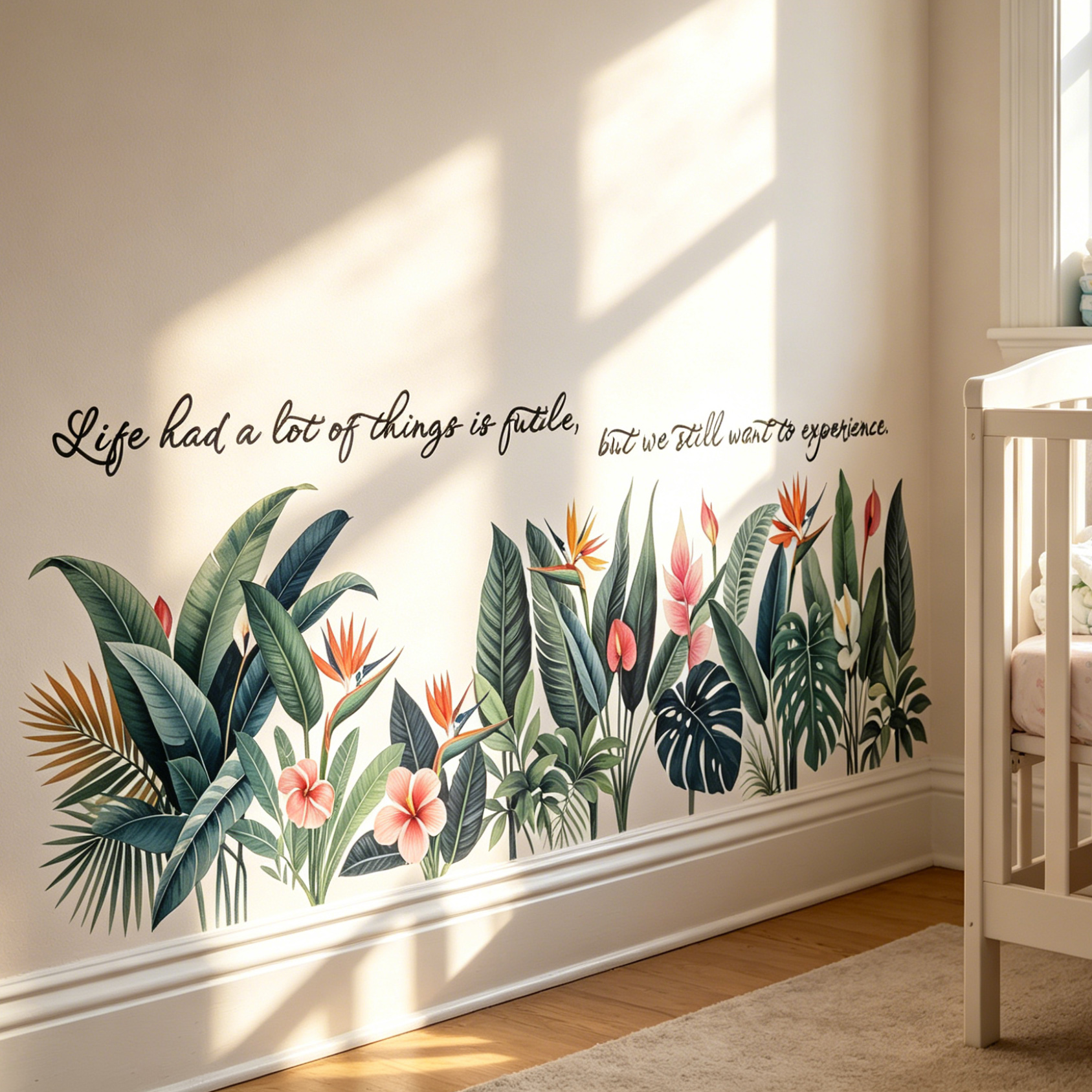 Tropical background wall stick – Pvc Panel Background Bewertung und Preis