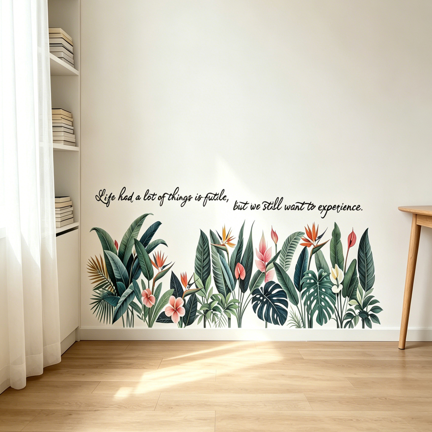 Tropical background wall stick – Pvc Panel Background Bewertung und Preis