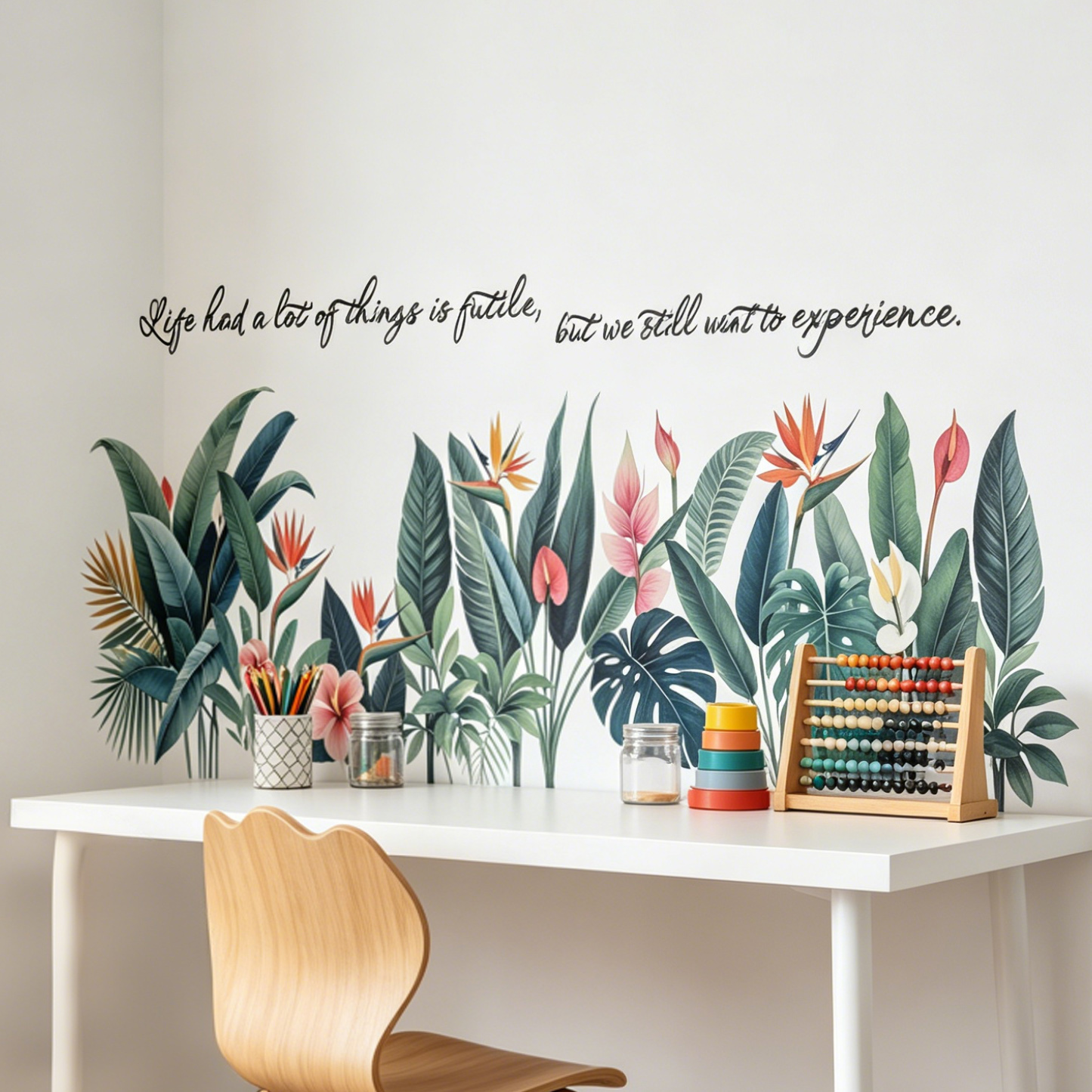 Tropical background wall stick – Pvc Panel Background Bewertung und Preis