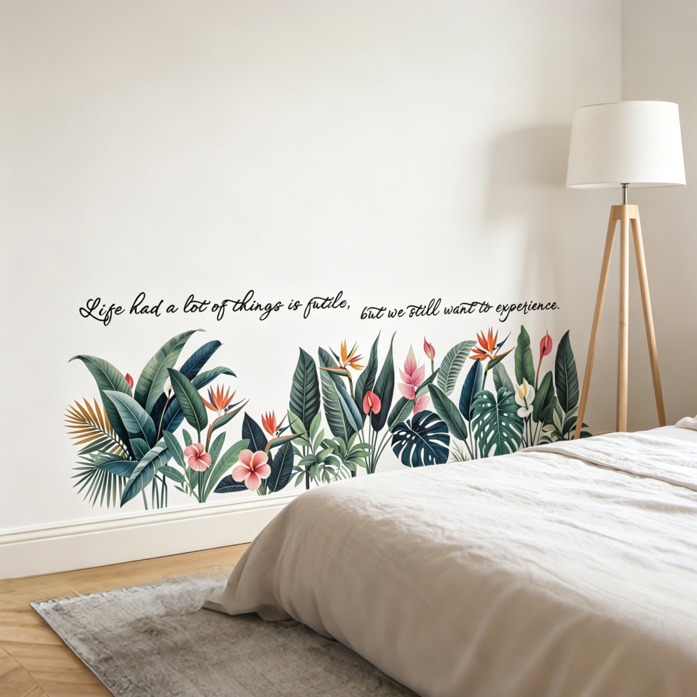 Tropical background wall stick – Pvc Panel Background Bewertung und Preis