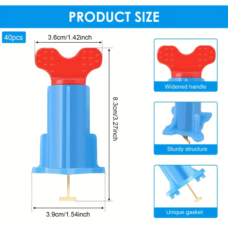 40Pcs New Design Tile Leveling – Ceramic Tile Floor Bewertung und Preis