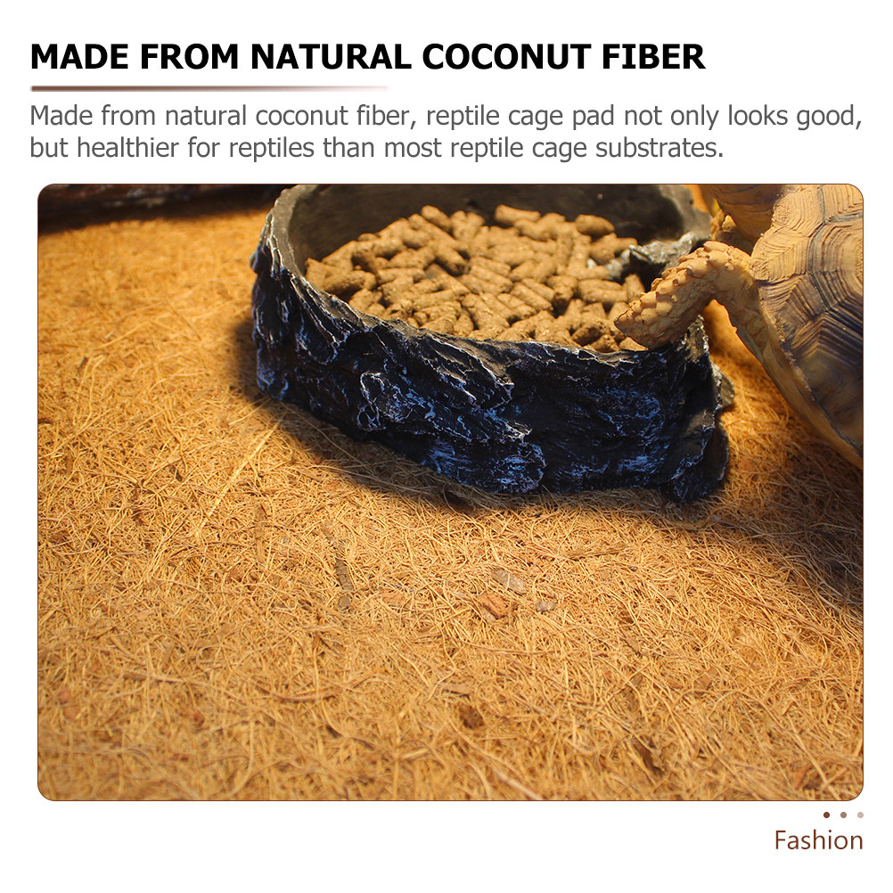Reptile Carpet Natural Coconut – Substrate Coconut Fiber Bewertung und Preis