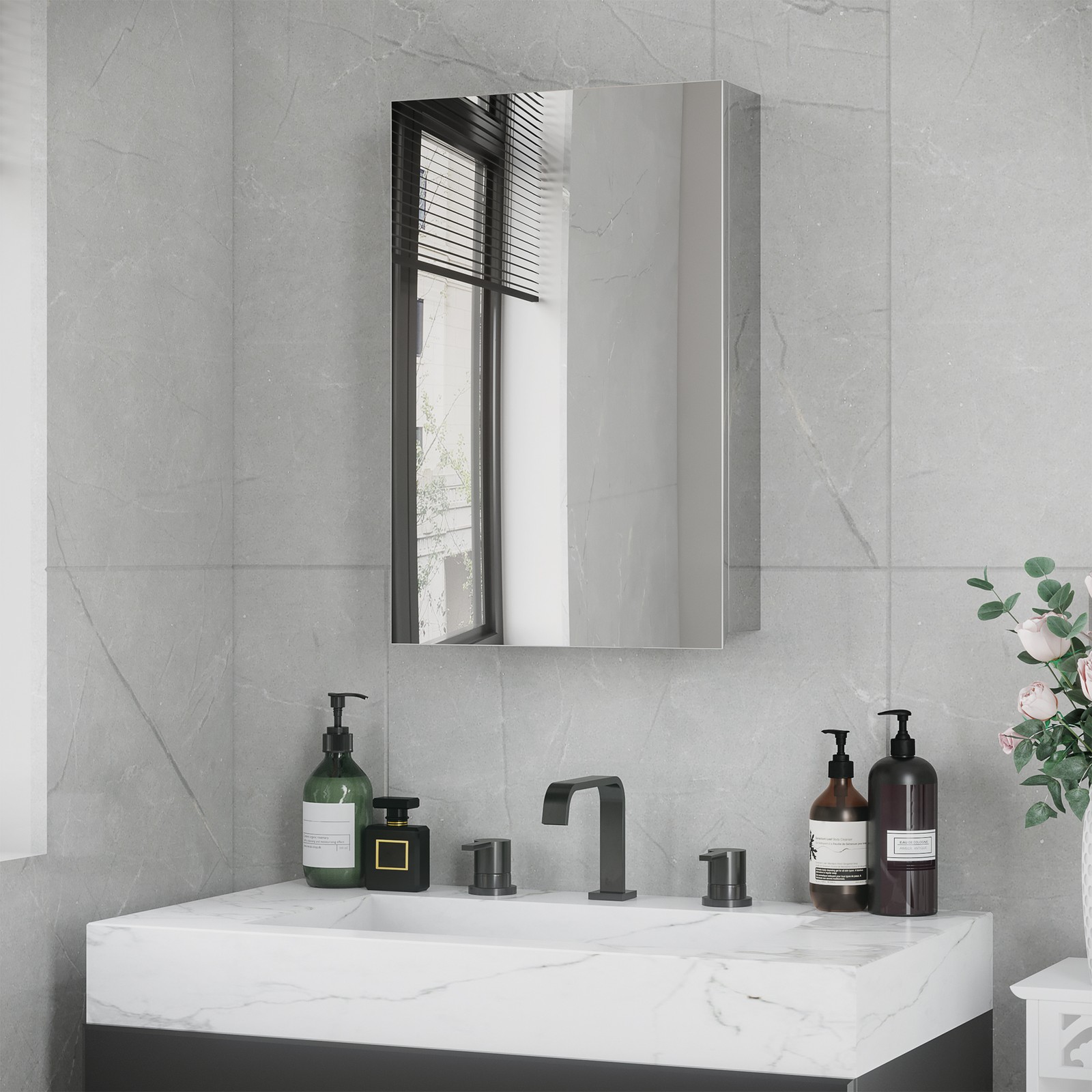 Bathroom Cabinet Wall Mounted  – Glass Door Hinge Bewertung und Preis