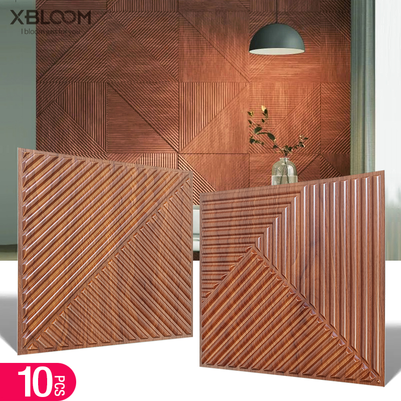 10pcs 30x30cm 3D Art Wall Pane – Pvc Panel Background Bewertung und Preis