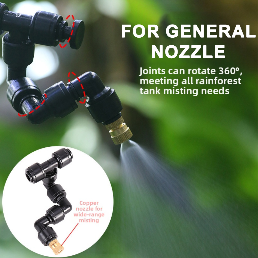 2 PCS Black Atomizing Nozzle 3 – Misting Nozzle Reptile Bewertung und Preis