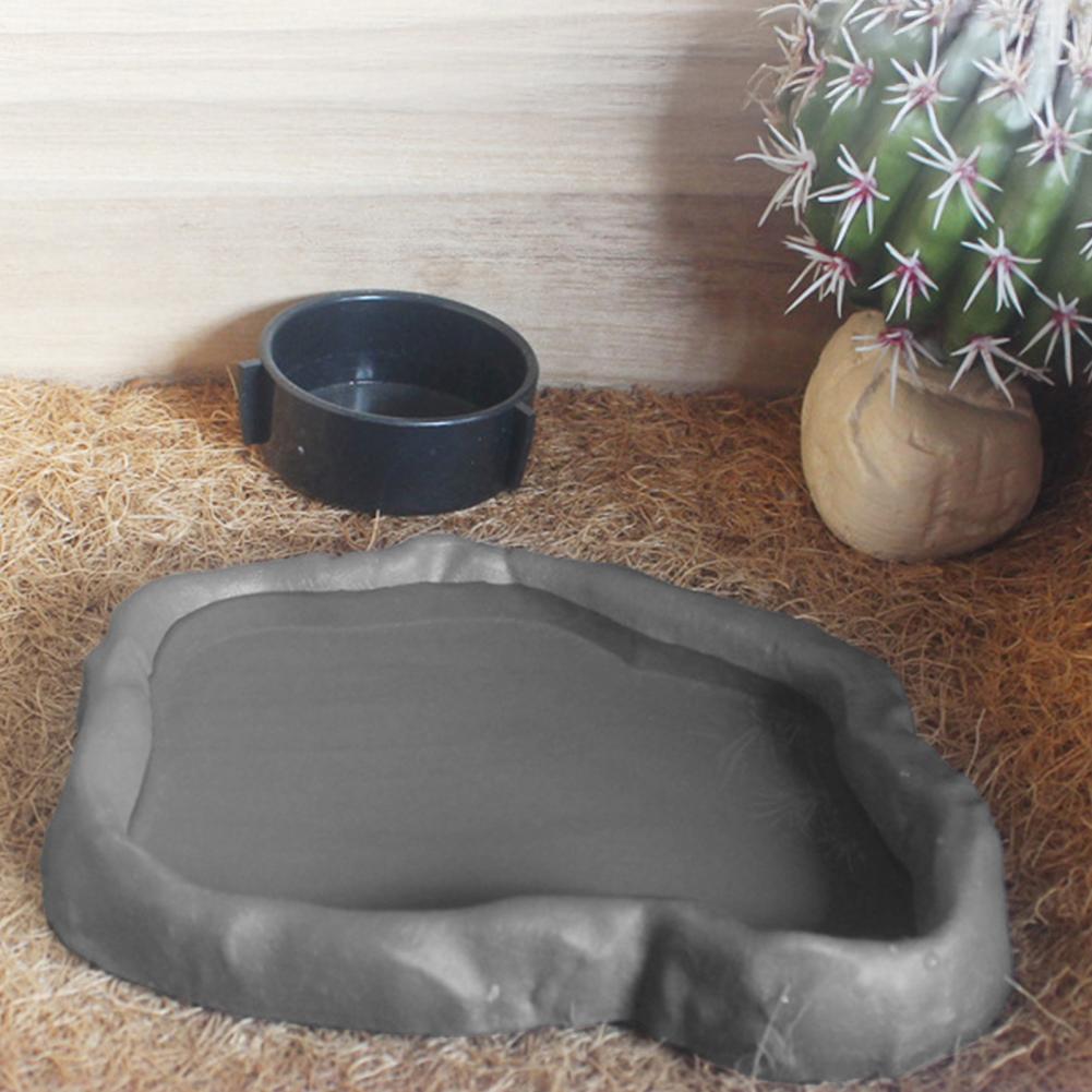 Reptile Feeder Plastic Imitati – Water Dish Reptile Bewertung und Preis