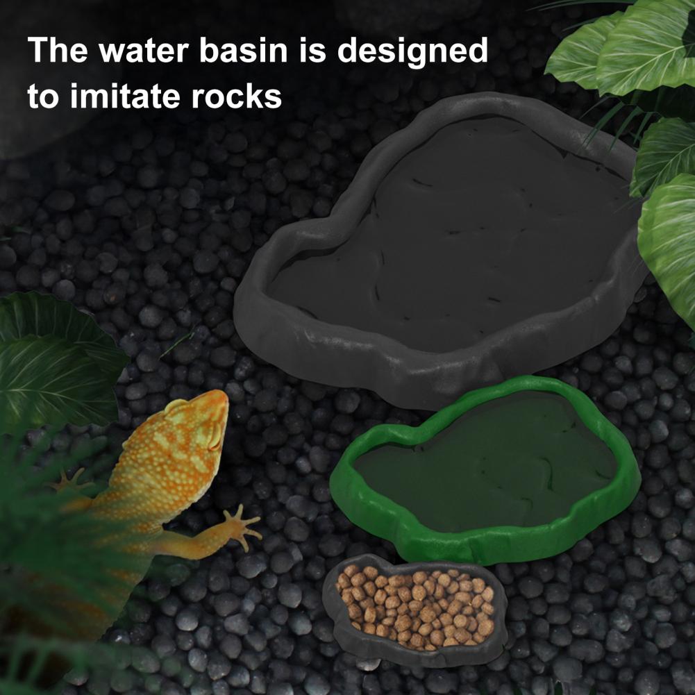 Reptile Feeder Plastic Imitati – Water Dish Reptile Bewertung und Preis