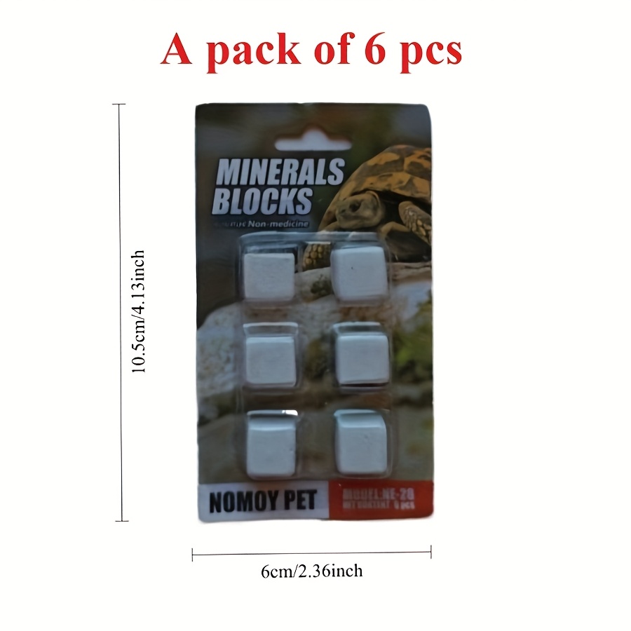 6 Pcs Fish Tank Calcium Block  – Calcium Powder Reptile Bewertung und Preis
