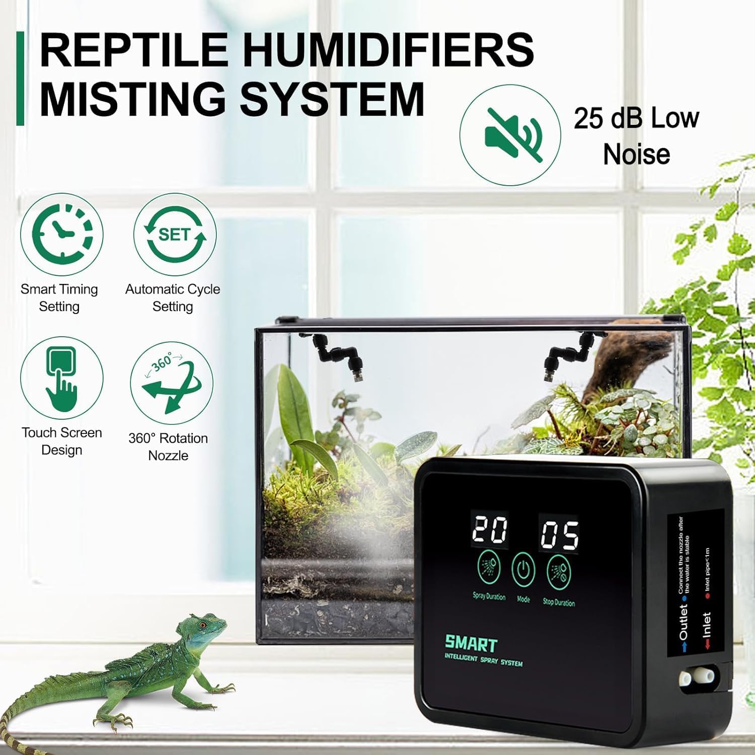 Reptile Humidifiers Smart Mist – Misting Nozzle Reptile Bewertung und Preis