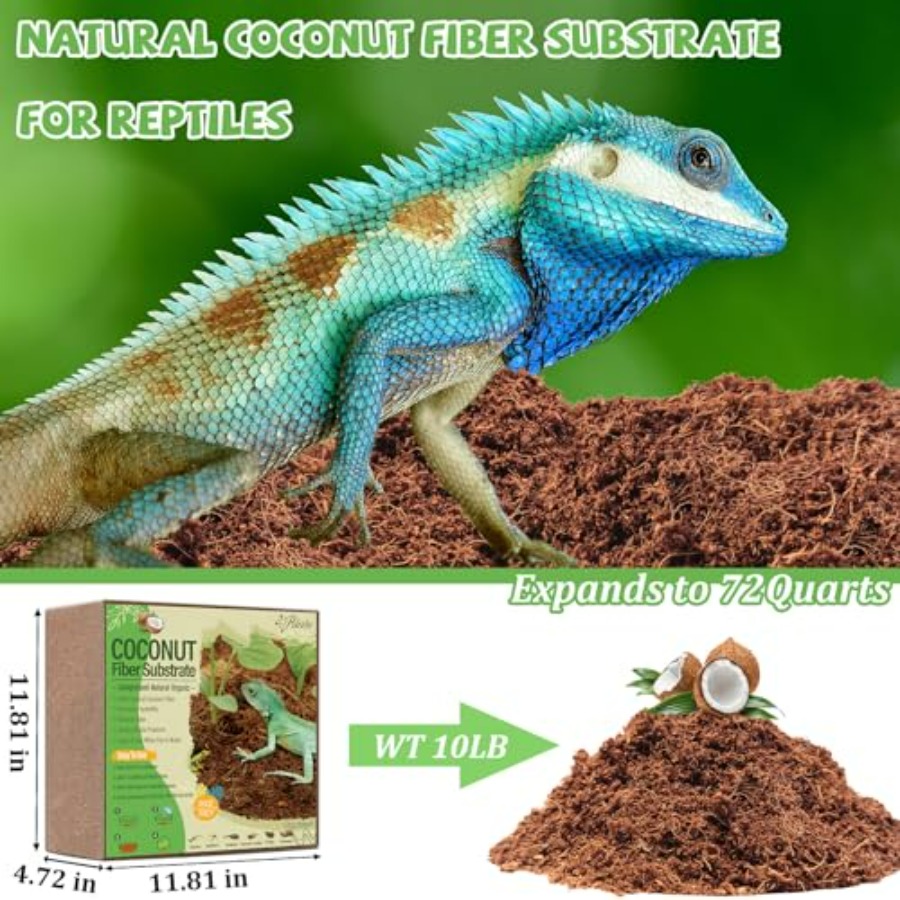 10LBS Natural Coconut Fiber Su – Substrate Coconut Fiber Bewertung und Preis