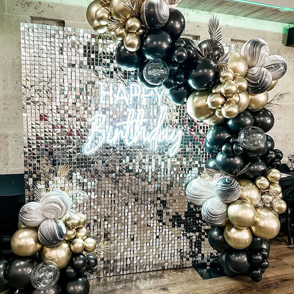 Silver Sequin Wall Backdrop Pa – Pvc Panel Background Bewertung und Preis