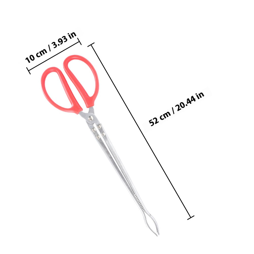 2Pcs Stainless Steel Snake Ton – Feeding Tong Stainless Bewertung und Preis